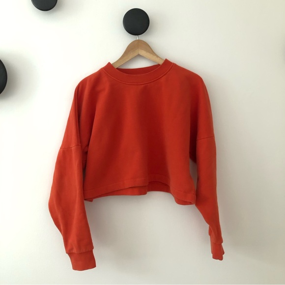 odeyalo Sweaters - Odeyalo Flamant orange sweatshirt
